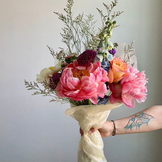 United Way Adoration Peony Mixed Bouquet